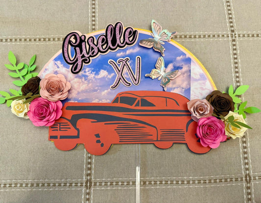 Cake topper 7”