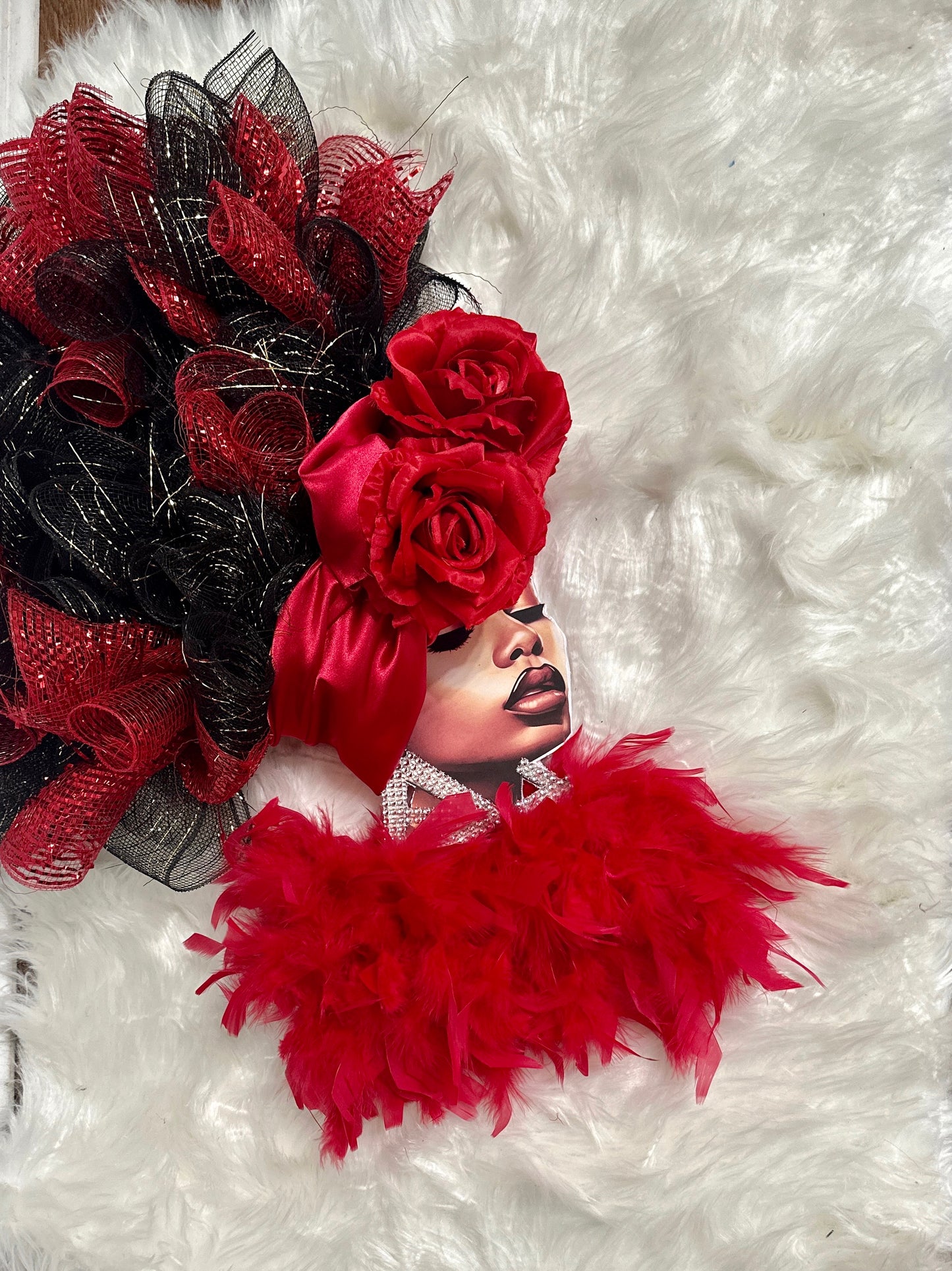 Diva Wreath for Home Decor, Door Hanging| Office Decor