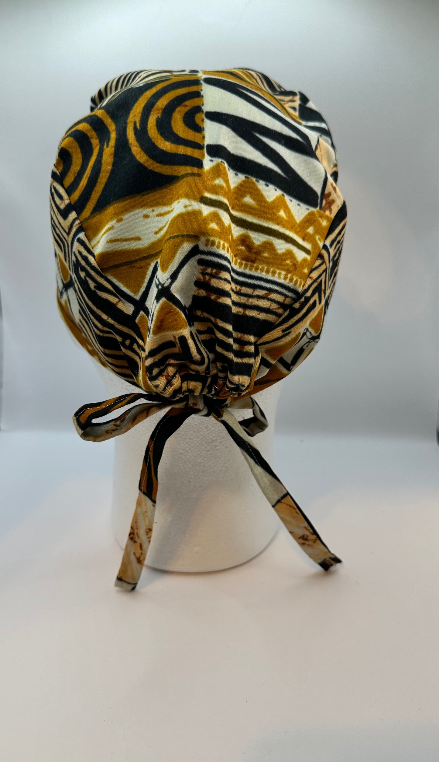 Unisex surgical hats, scrub caps for men and women, for any hairstyle.