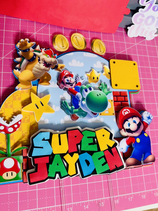 3D Cake Topper